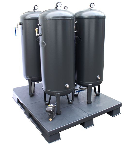 AEROTEC ketelbatterij 4 x 90 l - 11 bar poedercoating, 25500112, 4260405386543