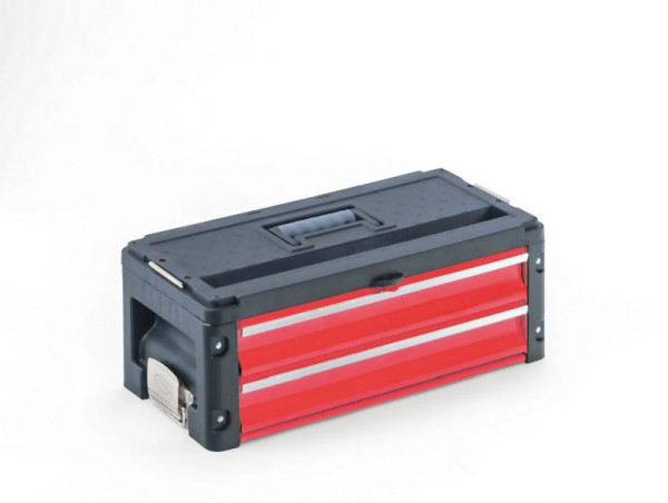 Metra gereedschapskoffer 2 laden module-uitbreiding rood, 10717