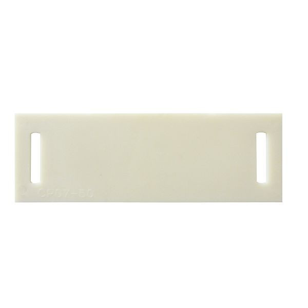 Schakerandbescherming, materiaal PU voor riembreedte 50,00 mm, hoek flexibel, totale breedte 100 mm, beenlengte 140 mm, 50KS02