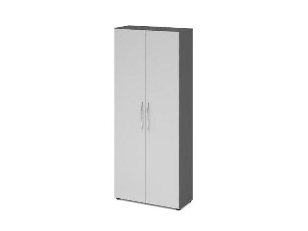 Hammerbacher kast 5OH 34, 6cm diep BM grafiet/grijs, V4100/G/5/BM