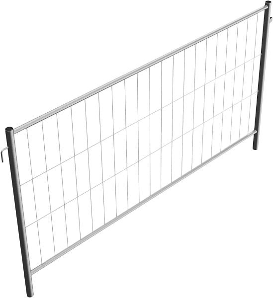 Schake bouwhek “Profi”, met haken en ogen, breedte: 2,20 m, hoogte: 1,20 m, 3B1223H