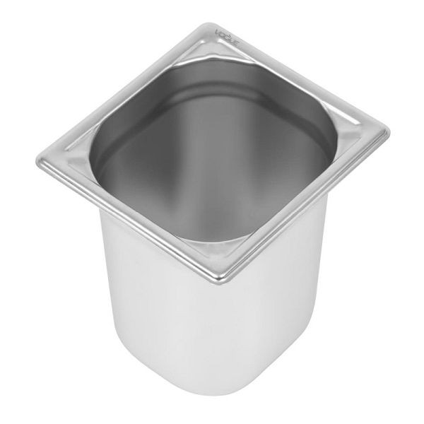 Vogue Heavy Duty GN Pan 1/6 RVS 200mm, DW452