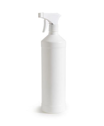 DENIOS spuitfles van HDPE, 1000 ml, naturel, VE: 5 stuks, 276-587