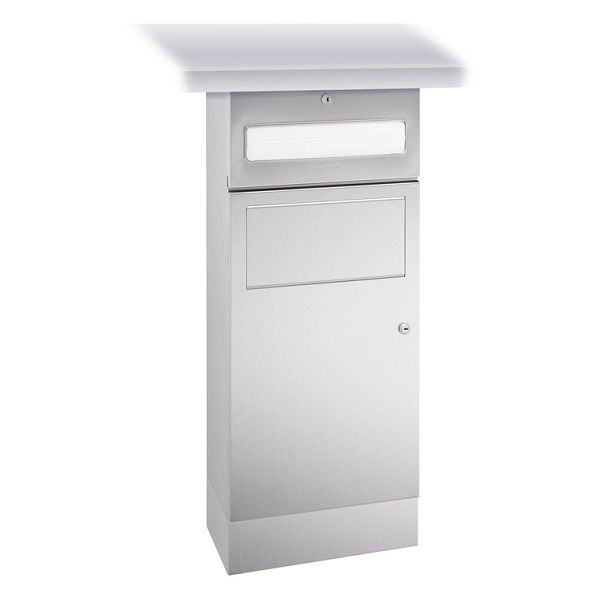Wagner EWAR combinatie papier / afval WP511, mat geschuurd, 728050