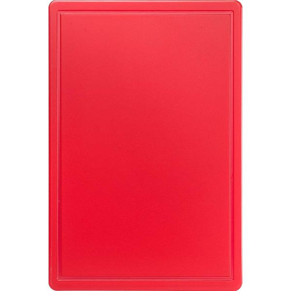 Stalgast snijplank, HACCP, kleur rood, 450 x 300 x 13 mm (BxDxH), MS1101600