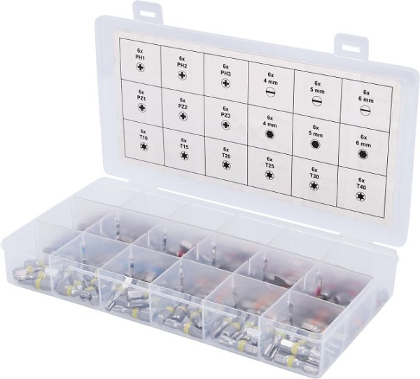 KS Tools TORSIONpower bitassortiment, 108-delig, 918.3108