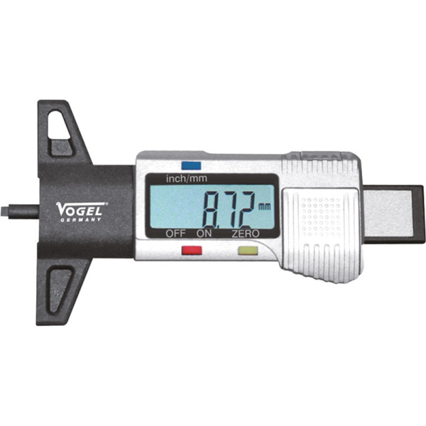 Vogel Germany digitale bandenprofieldiepte, 0 - 25 mm / 0 - 1 inch, 60 mm, 214442