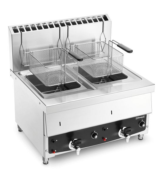 Casselin gasfriteuse 2 x 10L, CFG102