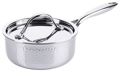 Contacto steelpan 16 cm met gehamerd oppervlak, 2808/160