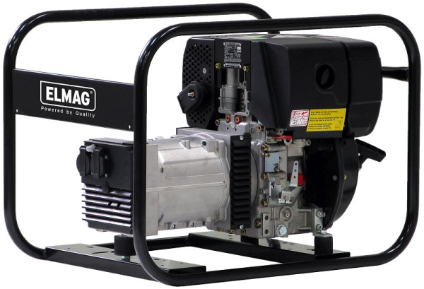ELMAG stroomgenerator SED 4200W, met HATZ motor 1B30, 53202