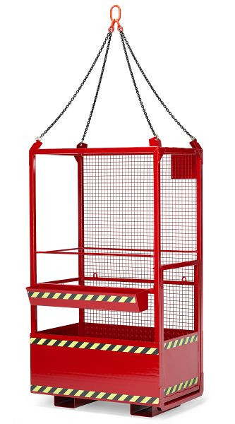 RR Industrietechnik werkmand type RAK-Kranbar RAL 3000, 100100101