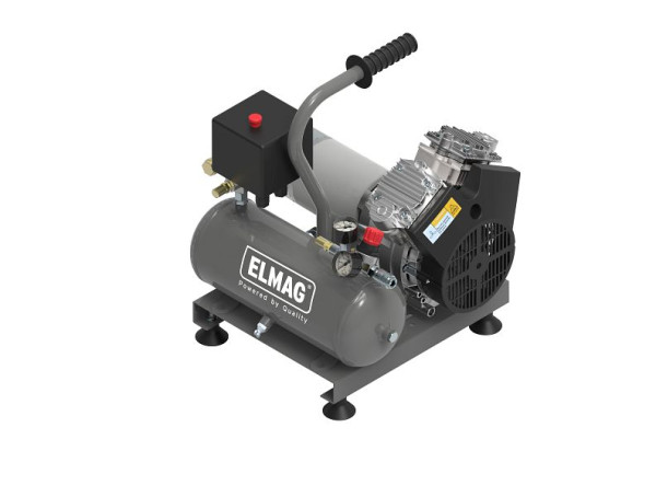 ELMAG speciale compressor OIL-FREE EXTREME 3, 12V, met 7 liter tank, max. 8 bar, 21206