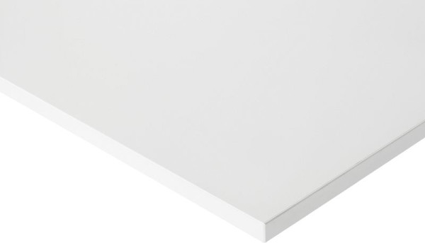 RAU EGB werkblad met melamineharscoating (volume geleidend), B1500 x D800 x S28 mm, MEGB-150-080-28