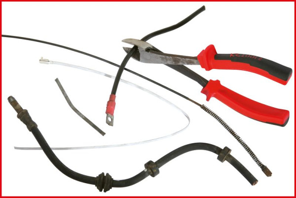 KS Tools ERGOTORQUE elektrische zijkniptang, 260 mm, 115.1025