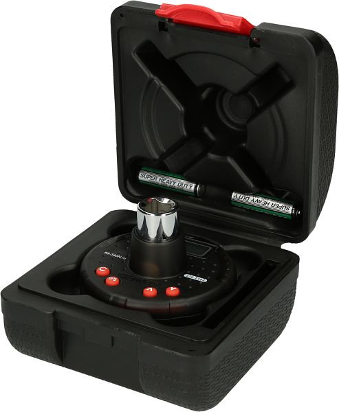 KS Tools 1/2" digitale momentadapter met gradenboog, 17-340 Nm, 516.1194