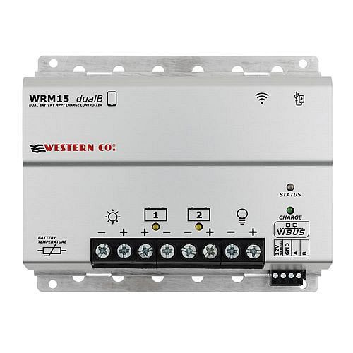 Western solar laadregelaar MPPT WRM15 dualB, 322137