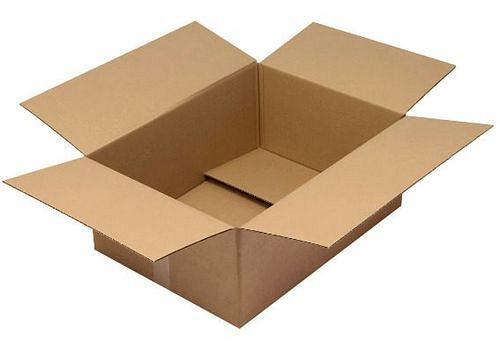 TransPak golfkartonnen vouwdoos 1-wandig, binnenmaat 600 x 450 x 250 mm, kwaliteit 1.30C, verpakking: 25 stuks, 299311