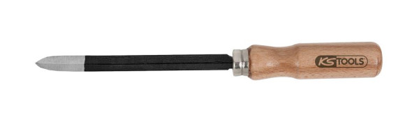 KS Tools driehoekige massieve schraper, 240 mm, 150.3244
