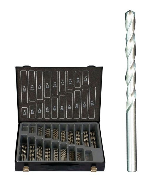 Projahn boormagazijn HSS-G 170 stuks 1-10 / 0,5 mm BASIC, 60616