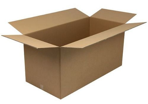 TransPak golfkartonnen vouwdoos 2-wandig, binnenmaat 1200 x 570 x 570 mm, kwaliteit 2.30BC, VE 10, 299398