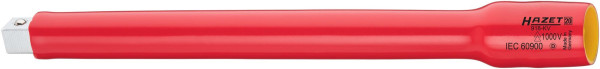 Hazet verlengstuk, dubbel geïsoleerd, hol vierkant 12,5 mm, massief vierkant 12,5 mm, met kogelvergrendeling, afmetingen/lengte: 264 mm, 918KV-10