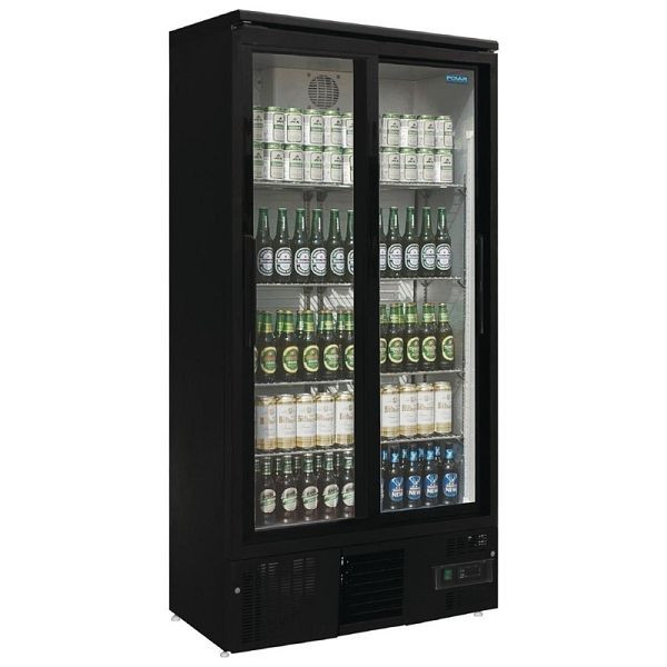 Polar bar koelkast twee schuifdeuren, GJ448