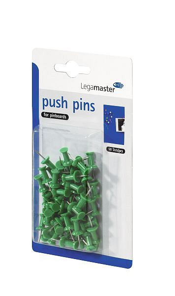 Legamaster spelden groen, VE: 50 stuks, 7-145104