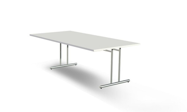 Kerkmann vergadertafel, geschikt voor 6 personen, B 2000 x D 1000 x H 720 mm, wit, 11744610