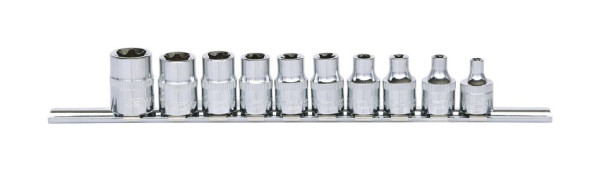 KS Tools 3/8" CHROMEplus Torx-E dopsleutelset, 10-delig, 918.3955