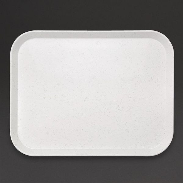 Olympia Kristallon dienblad licht graniet look 45,7 x 35,6 cm, GF241