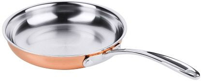 Contact flambeerpan, 20 cm koper in meerlaags materiaal, 8773/200