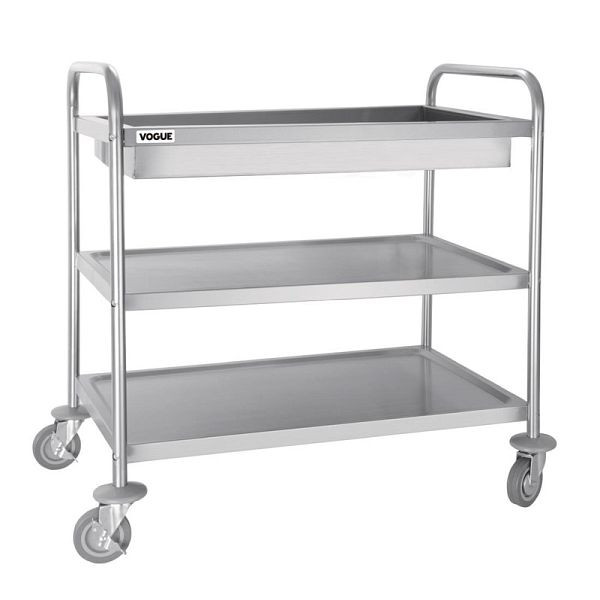 Vogue roestvrijstalen trolley, CC365