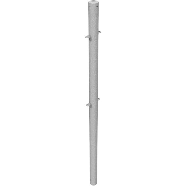 Stone HGS beschermhekrooster -Paris-, middenpaal ongelakt, Ø60mm/lengte 1500mm, 4 verbindingsbanden, 418.44