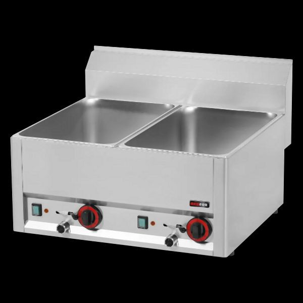 RM Thermik Serie 600, elektrisch bain-marie, 660x600x290mm, 2 x GN 1/1, BM-60EL