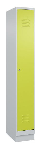 C+P luierkluis Classic PLUS, basis, 1950x300x500mm, 7035/0024, cilinderslot, 080020-10 S10025