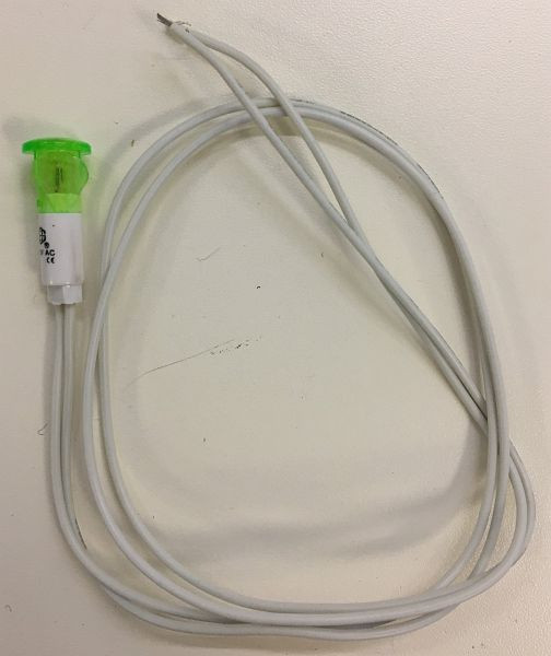 ELMAG knipperlicht groen 220V, inclusief kabel voor EUROSTART 500/550/700/1300/2000, 9505254