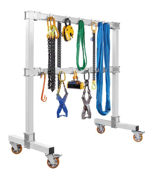 Vetter garderobe-hefinrichting AG2000KF - Verrijdbare uitvoering incl. 4 zwenkwielen, AG2000KF-7035