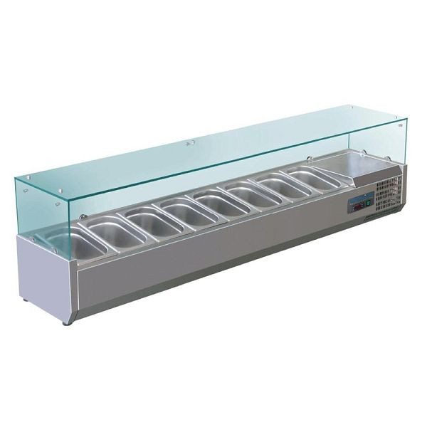 Polar top koelvitrine 8 x GN1/4, G610
