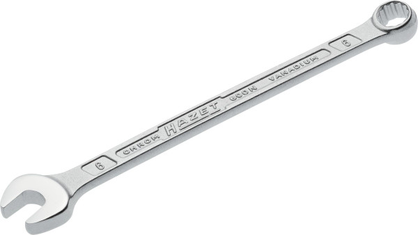 Hazet combinatiesleutel, buiten dubbel zeskant tractieprofiel, 6 mm, 600N-6