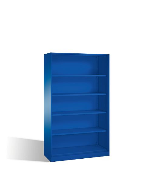 C+P bureauplank Asisto, H1980xB1200xD435mm, kleur: gentiaanblauw, 5 niveaus, 140001-000 S10023