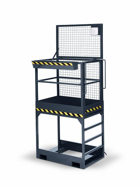 RR Industrietechnik werkmand type RAK-Hoog RAL 7016, 120000038