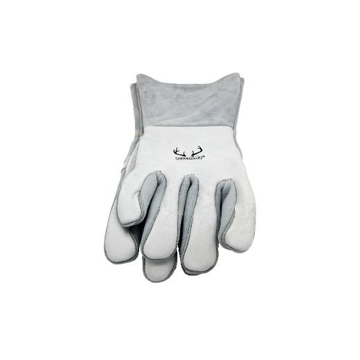ELMAG 5-vingerlashandschoenen WELDAS 10-2850 L, MIG/MAG/MMA van hertenleer, lengte: 36 cm, maat 9 (1 paar), 59112
