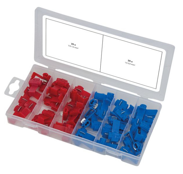 KS Tools assortiment aftakconnectoren, 50 stuks, 970.0570
