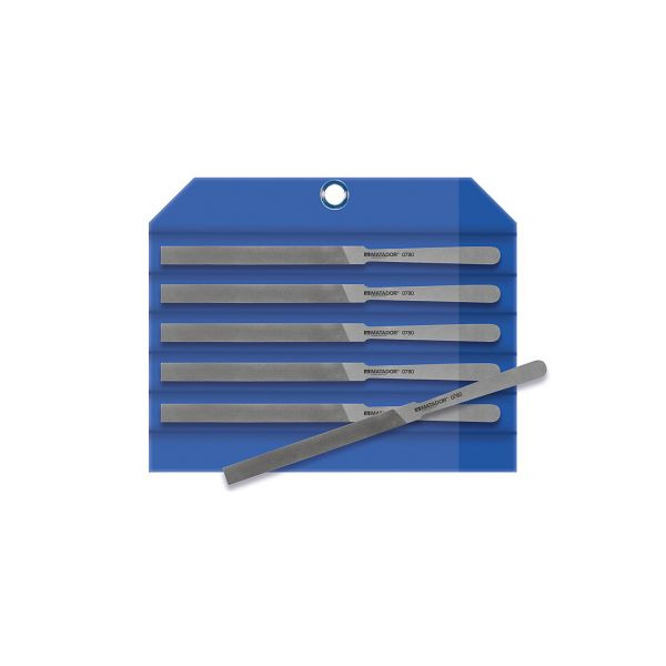 MATADOR contactvijlset, 6-delig, 150 x 8 x 0,8, 0780 0001