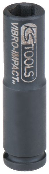 KS Tools 1/4'' slagmoersleuteldop, lang, 10 mm, 152.1063