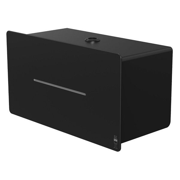 KEMMLIT toiletpapierdispenser LOKI, zwart, topkwaliteit, 252.500,-