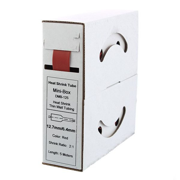 Offgridtec 5m krimpkous 12,7mm>6,4mm rood, 7-01-000586