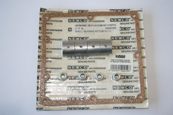 ELMAG lagerschaalset compleet voor eenheid B 3000 (Newco EN3), 9100459