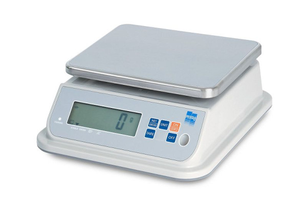 PESOLA Waterdichte IP68 tafelweegschaal 6kg, schaalverdeling 1g, CE, RoHS, PTS6K-IP