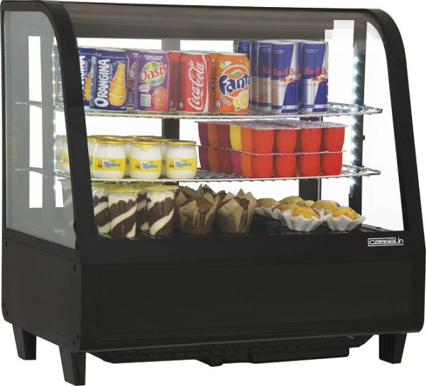 Casselin Koude Teller 100L - zwart, CVR100LN